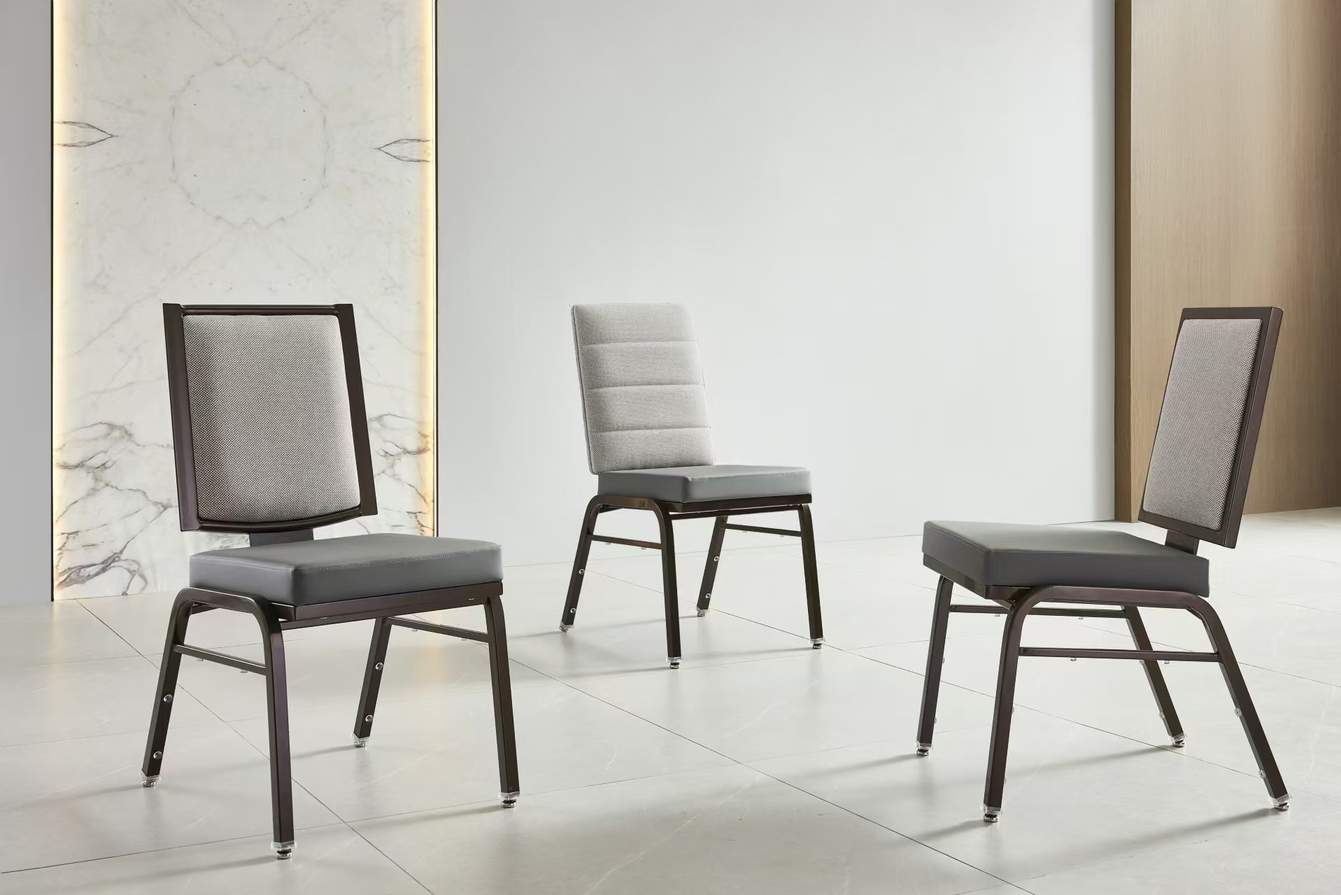 The benefits of stackable chairs to the function and layout of a hotel space