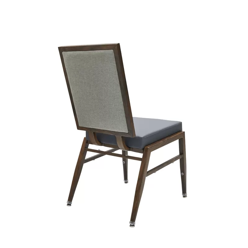 Modern Flex Back Aluminum Wood Grain Chair YY6122
