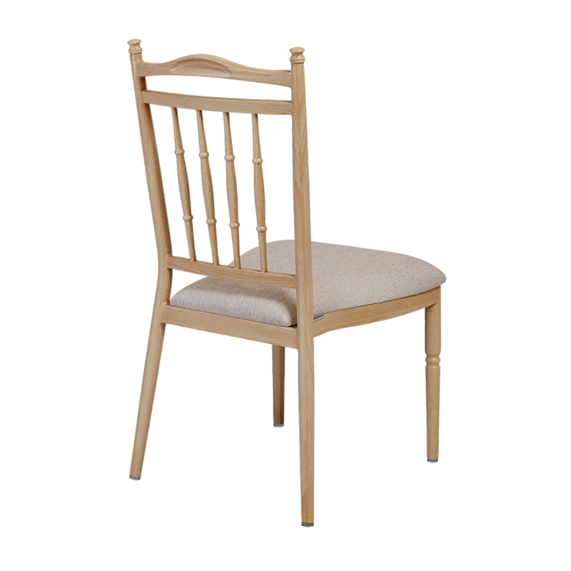 Good-Looking Wood Grain Aluminum Chiavari Chairs 