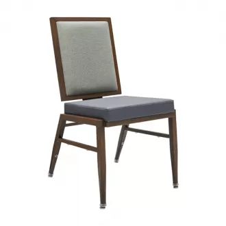 Elegant and Minimalistic Aluminum Chair with Flex Back YY6106-1