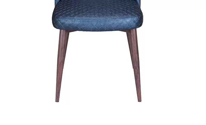 Upholstered steel dining chairs with a range of base options  NF105  Yumeya