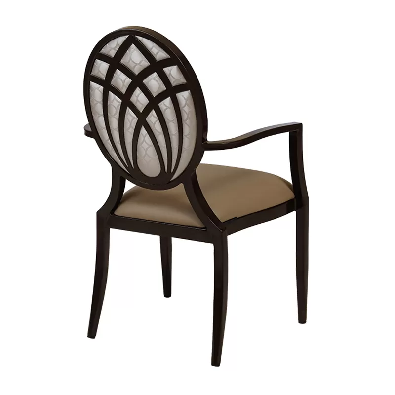 Durable And Elegant Designed Yumeya YW5586-PB Dining Armchair