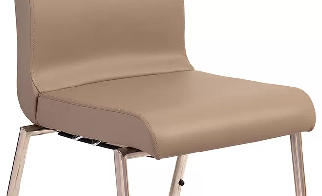 Durable And Comfortable Stainless Steel Stacking Chair YA3545 Yumeya