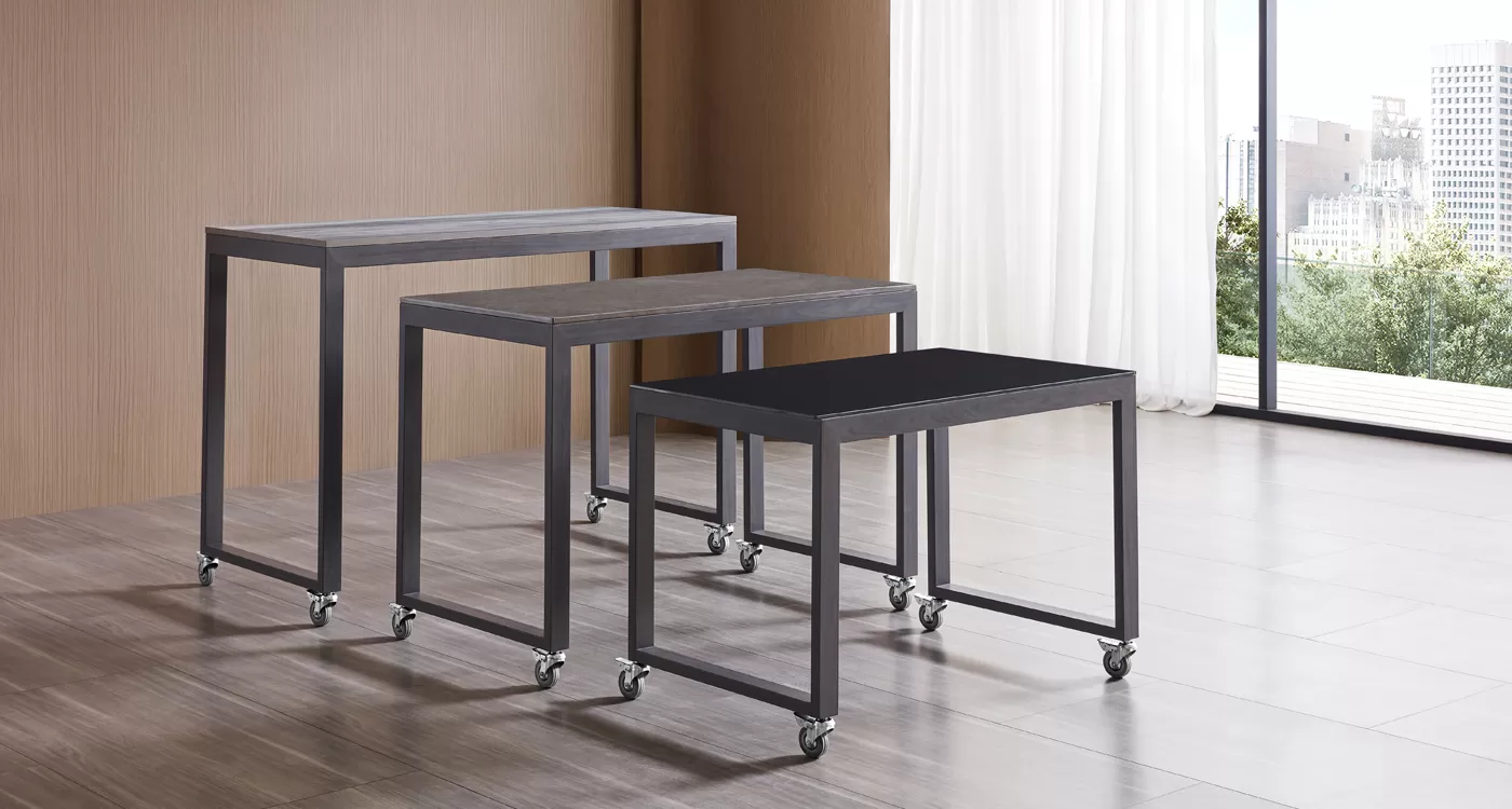 Sleek Design And Mobility Buffet Table  Customized BF6055 Yumeya