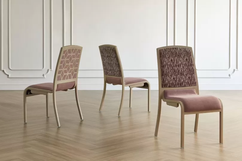 The benefits of stackable chairs to the function and layout of a hotel space